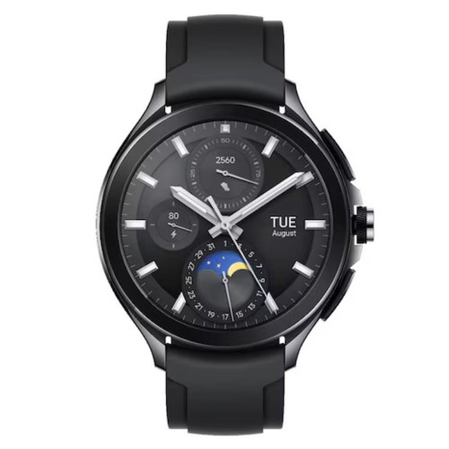 Xiaomi Watch 2 Pro Bluetooth Negro con correa de fluorocaucho negra Smartwatch Negro