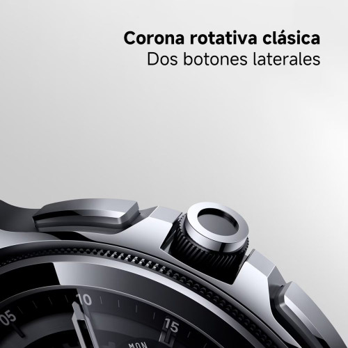 Xiaomi Watch 2 Pro Bluetooth Negro con correa de fluorocaucho negra Smartwatch Negro