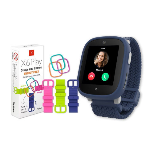 Xplora X6Play 2ª Gen. Edición Energy Pack Azul Smartwatch para niños Azul