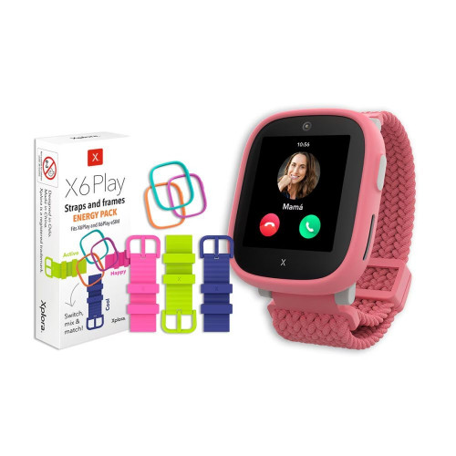 Xplora X6Play 2ª Gen. Edición Energy Pack Rosa Smartwatch para niños Rosa