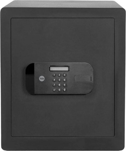 Yale YE YSFB400EB1 - Caja fuerte, código PIN, huella digital, 38.5L