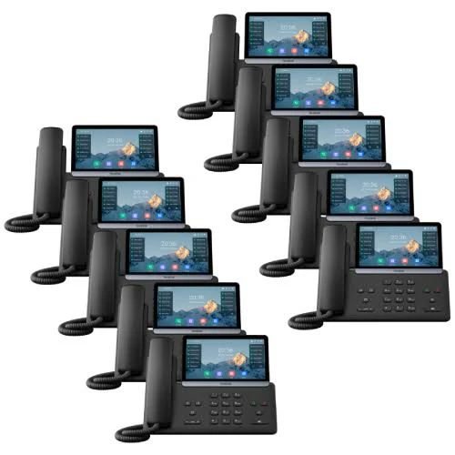 Yealink SIP-T77U Teléfono IP Negro
