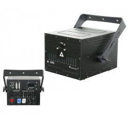 YUER 10W 12W 15W con escáner de animación 3D ILDA para escenario luz láser DJ con control por APP