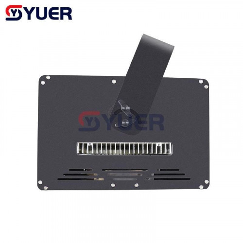 YUER Proyector de escenario de luz con efecto de escaneo de patrón RGB a todo color de 10W DMX512 Control de música DJ Disco Party Prom Bar Club