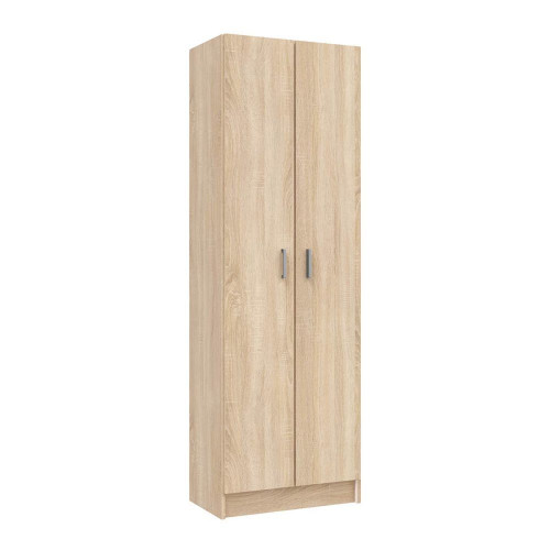 Zapatero Alto 2 Puertas Acabado Roble Roble natural