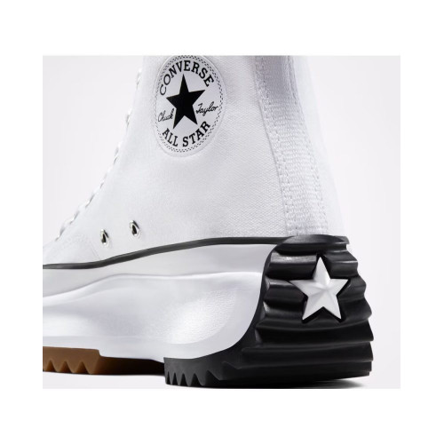 Zapatillas casual Unisex de lona con plataforma Run Star Hike alta Converse Blanco