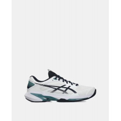 Zapatillas De Hombre Solution Speed Ff 4 Clay Asics Blanco / Azul marino