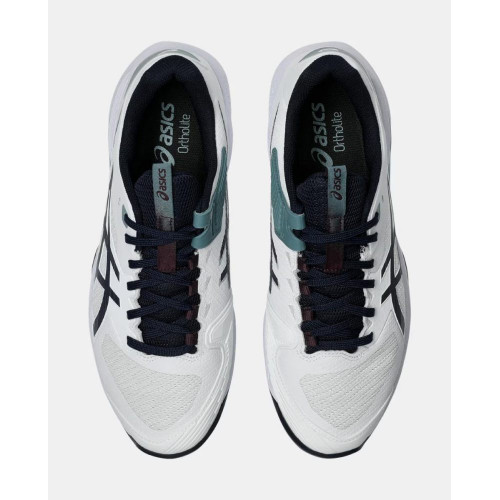 Zapatillas De Hombre Solution Speed Ff 4 Clay Asics Blanco / Azul marino