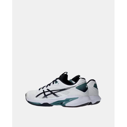 Zapatillas De Hombre Solution Speed Ff 4 Clay Asics Blanco / Azul marino