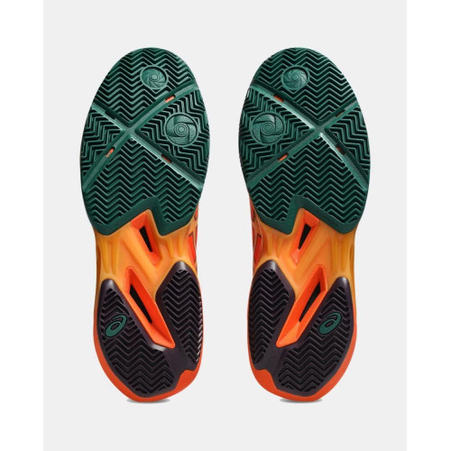 Zapatillas De Hombre Sonicsmash Ff Asics Naranja / Morado
