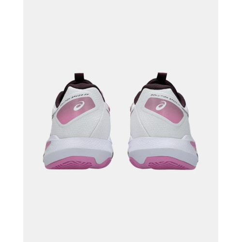 Zapatillas De Mujer Solution Speed Ff 4 Clay Asics Blanco / Rosa