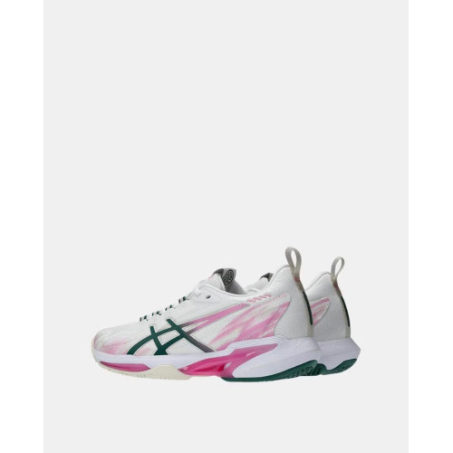 Zapatillas De Mujer Sonicsmash Ff Asics Blanco / Verde