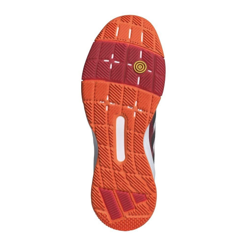 Zapatillas de pádel de hombre CRAZYQUICK LS PADEL adidas Blanco / Naranja