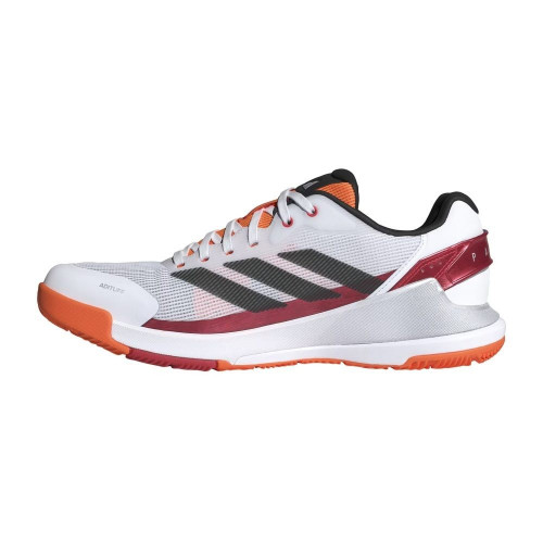 Zapatillas de pádel de hombre CRAZYQUICK LS PADEL adidas Blanco / Naranja