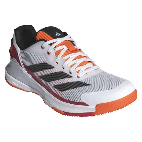 Zapatillas de pádel de hombre CRAZYQUICK LS PADEL adidas Blanco / Naranja
