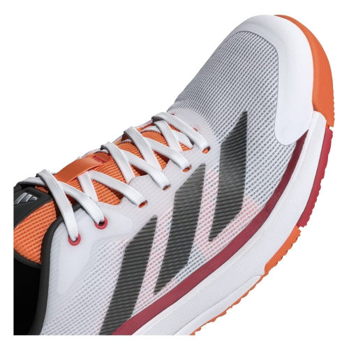 Zapatillas de pádel de hombre CRAZYQUICK LS PADEL adidas Blanco / Naranja