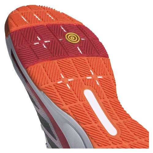 Zapatillas de pádel de hombre CRAZYQUICK LS PADEL adidas Blanco / Naranja