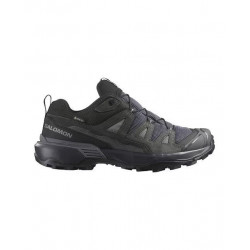 Zapatillas de senderismo de mujer X ULTRA 360 LEATHER GORE-TEX Salomon Gris