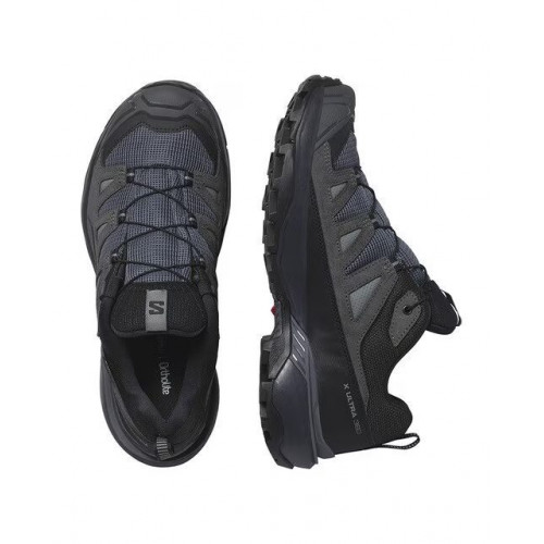 Zapatillas de senderismo de mujer X ULTRA 360 LEATHER GORE-TEX Salomon Gris