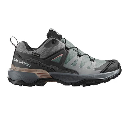 Zapatillas de senderismo para mujer X ULTRA 360 GTX W SALOMON Gris / Verde