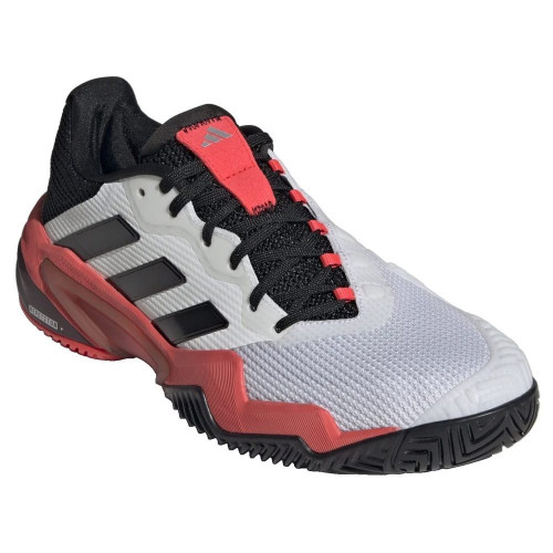 Zapatillas de tenis de hombre BARRICADE adidas Blanco / Rojo