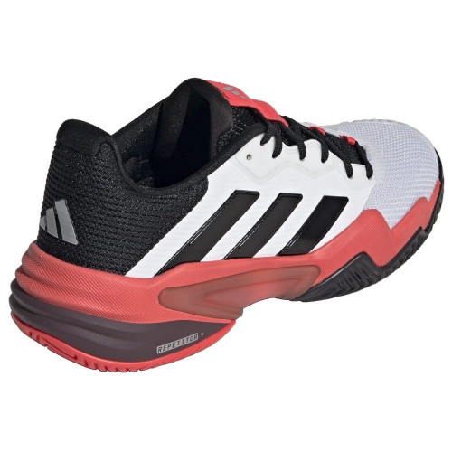 Zapatillas de tenis de hombre BARRICADE adidas Blanco / Rojo