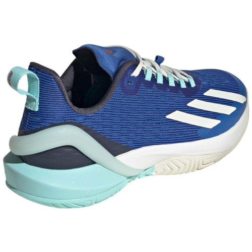 Zapatillas de tenis de mujer ADIZERO CYBERSONIC adidas Azul / Blanco
