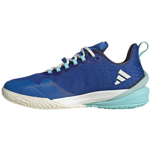 Zapatillas de tenis de mujer ADIZERO CYBERSONIC adidas Azul / Blanco