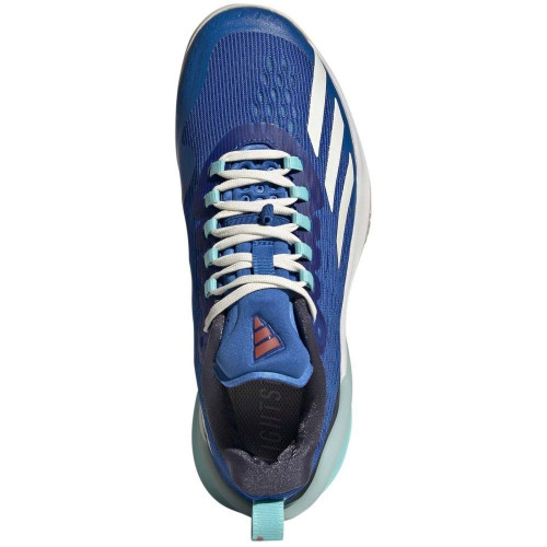 Zapatillas de tenis de mujer ADIZERO CYBERSONIC adidas Azul / Blanco