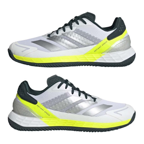 Zapatillas de tenis y pádel de hombre DEFIANT SPEED 2 CL adidas Blanco / Naranja