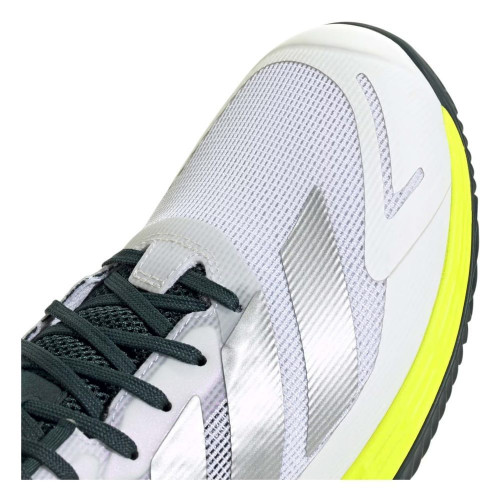 Zapatillas de tenis y pádel de hombre DEFIANT SPEED 2 CL adidas Blanco / Naranja
