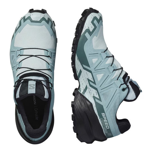 Zapatillas de trail running para mujer SPEEDCROSS 6 GTX W SALOMON Azul / Negro