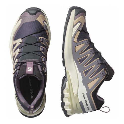 Zapatillas de trail running para mujer XA PRO 3D V9 GTX W Salomon Marrón