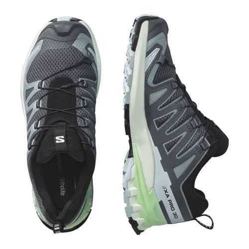 Zapatillas de trail running para mujer XA PRO 3D V9 W SALOMON Gris / Azul
