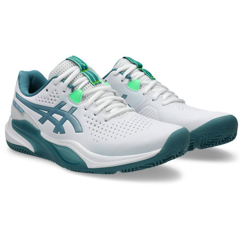 Zapatillas Pádel de Hombre GEL-CHALLENGER 15 PADEL ASICS Blanco / Verde