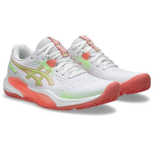 Zapatillas Pádel de Mujer GEL-CHALLENGER 15 PADEL ASICS Blanco / Rosa