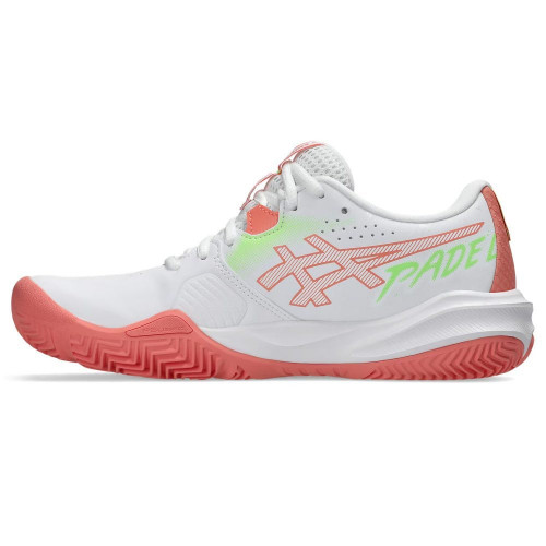 Zapatillas Pádel de Mujer GEL-CHALLENGER 15 PADEL ASICS Blanco / Rosa