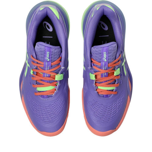 Zapatillas Pádel de Mujer GEL-RESOLUTION X PADEL ASICS Morado / Verde