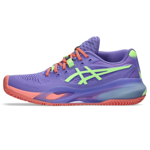 Zapatillas Pádel de Mujer GEL-RESOLUTION X PADEL ASICS Morado / Verde