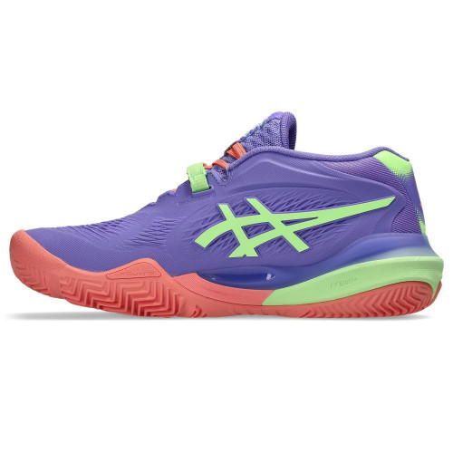 Zapatillas Pádel de Mujer GEL-RESOLUTION X PADEL ASICS Morado / Verde
