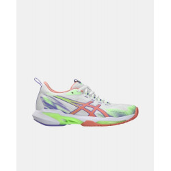 Zapatillas Tenis de Mujer SONICSMASH FF ASICS Blanco / Rosa