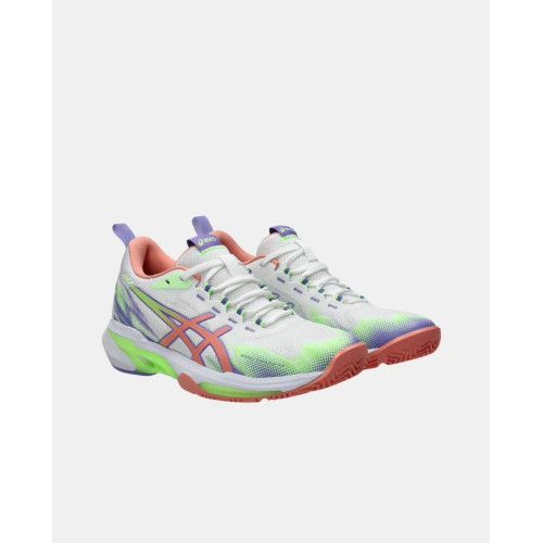 Zapatillas Tenis de Mujer SONICSMASH FF ASICS Blanco / Rosa