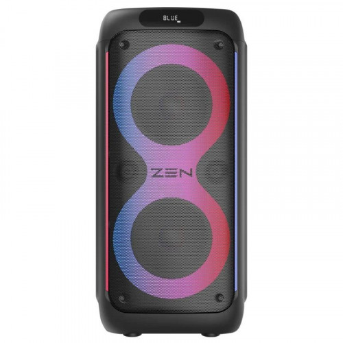 Zen Rings Altavoz Portable Bluetooth LED RGB 600W PMPO + Micrófono Karaoke