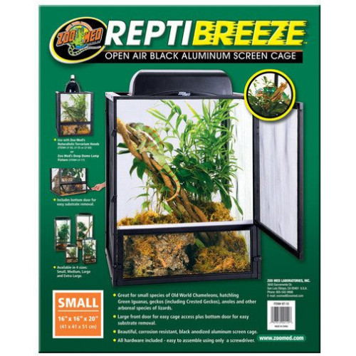 Zoo Med Repti Breeze Screen Cage 46x46x91cm