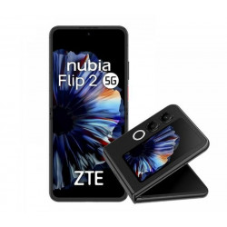 ZTE SMARTPHONE NUBIA FLIP 2 5G NEGRO 6,9 FHD+ 8+12GB/256GB 32MP/50MP (5G) negro