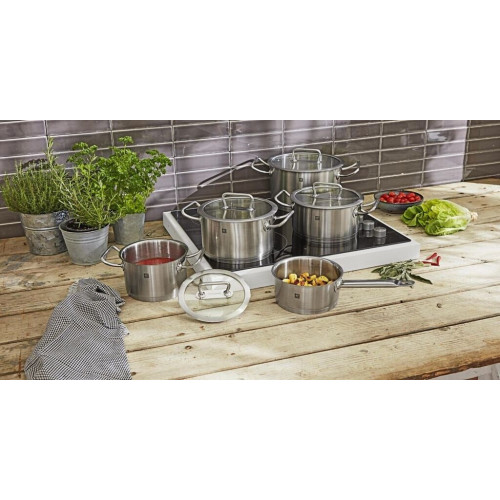ZWILLING Pro Pot Set with Glass Lid 5 pcs