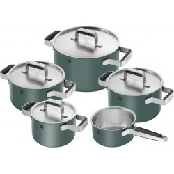 ZWILLING Pure Cookware Set 5 pcs. 18/10 Stainless Steel