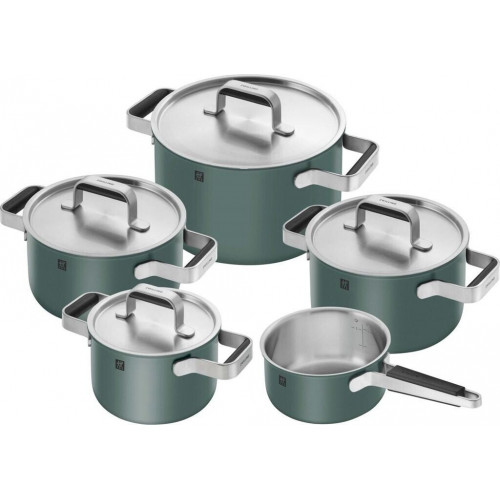 ZWILLING Pure Cookware Set 5 pcs. 18/10 Stainless Steel